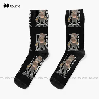 Чорапи Babu Frik Спортни чорапи За мъже Коледен подарък Унисекс за възрастни, тийнейджъри на Младежки чорапи за поръчка на 360° Цифров печат За жени и За мъже Забавен чорап