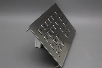 Клавиатура УСБ метал с цифрова клавиатура павилион неръждаема стомана клавиатура 22 ключове промишлена миниой цифров павилион за