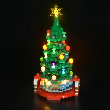 Комплект Led Подсветка За 40338 Коледно Набор от Играчки направи си САМ (Не е Включен В Комплекта Строителни Блокове)