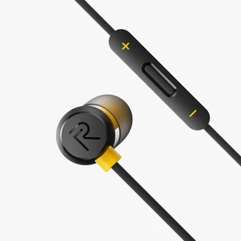RMA155 Слушалки Realme 2 Бас Слушалки 3.5 мм Слушалки в ушите Магнитни Кабелни Слушалки С Микрофон За смартфон Realme 6 Pro 6i 7i X2 GT