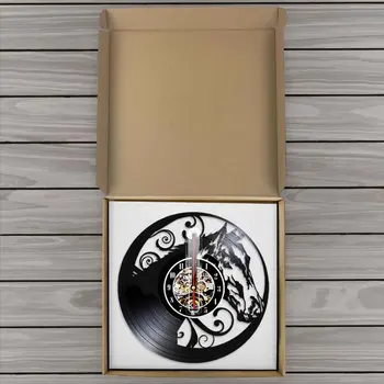 Дизайн на Главата на коня Vinyl плоча Стенни Часовници Силует на Кон Жребец Интериора на Съвременното Стенно Изкуство, Начало Декор Часовници Подарък за конен спорт