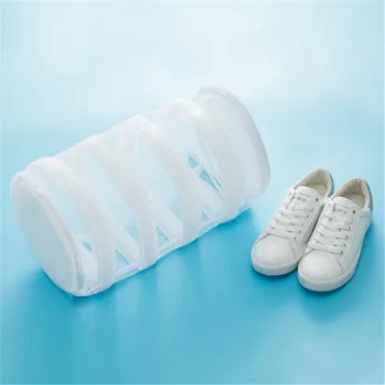 Чанта за съхранение, за пране на обувки пералня специална чанта за пране на домакински чанти за пране на обувки mesh bag анти-деформация