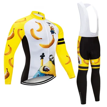 2022 Зимата Колоездене Джърси Комплект МТБ Забавно Велосипедна облекло За мъже Ropa Ciclismo Термална руното Велосипедна облекло Дълга Велосипедна облекло
