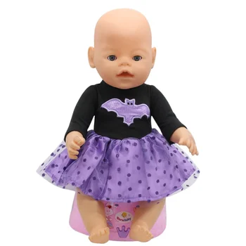Кукли и аксесоари стоп-моушън дрехи Рокля е Подходяща за 18-инчови американски и 43-инчов кукли Reborn Baby OG Момиче Кукла Русия Кукла направи си САМ Подарък играчка