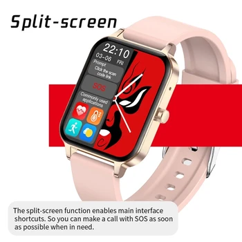 2021 Смарт часовници на Мъже, Жени Bluetooth Извикване на Потребителски Набор от MP3 Музикален плейър Интелигентни часовници Линк TWS Bluetooth слушалка Спортни Фитнес часовник