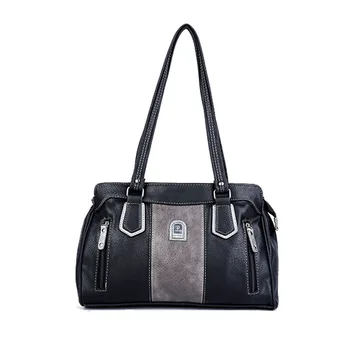 Дамски Луксозна чанта 2021 Нова чанта за майките на средна възраст Модерна чанта с голям капацитет от мека кожа на рамото Дамски пътни чанти