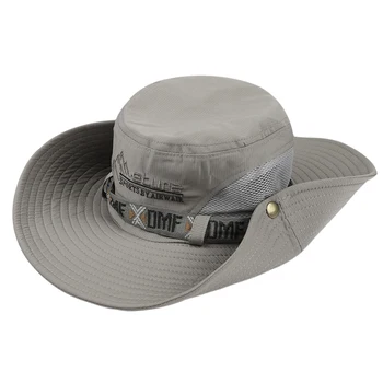 2021 Пролет/Лято Шапка-кофа Мъжки Риболовна шапка Външна защита от слънцето Удобни дишащи дамски Рибарска шапка Регулируем