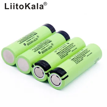 LiitoKala чисто Нов Оригинален NCR18650B 3,7 НА 3400 mah 18650 литиево-йонна Акумулаторна Батерия Фенерче батерия