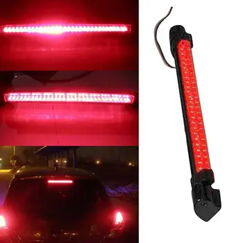 12 В Червено LED Автомобил SUV Камион на Заден Трета Спирачка Ръчната Фенер Бар Централна Капака на Багажника Високо Определяне на Противотуманная Стоп-Сигнална Лампа В Събирането на
