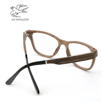 Cadre de lunettes de soleil pour hommes et femmes de cadre optique cadre en bois de bambou à la main