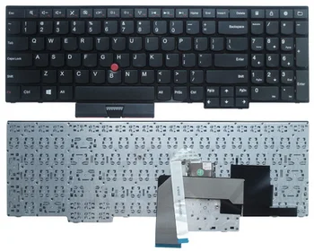 Нова американска за Lenovo ThinkPad Edge E520 E520S E525 E530 E545 E535 E530C Клавиатура на лаптоп