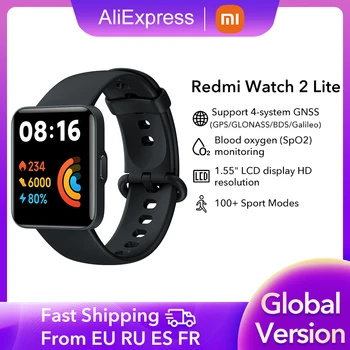 Глобалната версия на Xiaomi Redmi Watch 2 lite Смарт часовници Bluetooth Mi Band 1.55