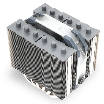 Процесора охладител Thermalright SS135 Silver Soul 6 Топлинна тръба AGHP 135 Височина мини-Двухбашенный радиатор ITX Тихо въздушно охлаждане