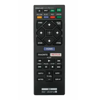 Нова RMT-VB201U Заменя дистанционно управление за Sony Blu-ray диск плейъри BDP-S3700 BDP-BX370 BDP-S1700
