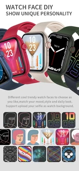 Finow Смарт часовници D7 Pro Max серия 7 IWO D7Pro Дълъг режим на Готовност с Bluetooth Предизвикателство Възпроизвеждане на музика, GPS Безжична Зареждане 1,77 инчов смарт часовници